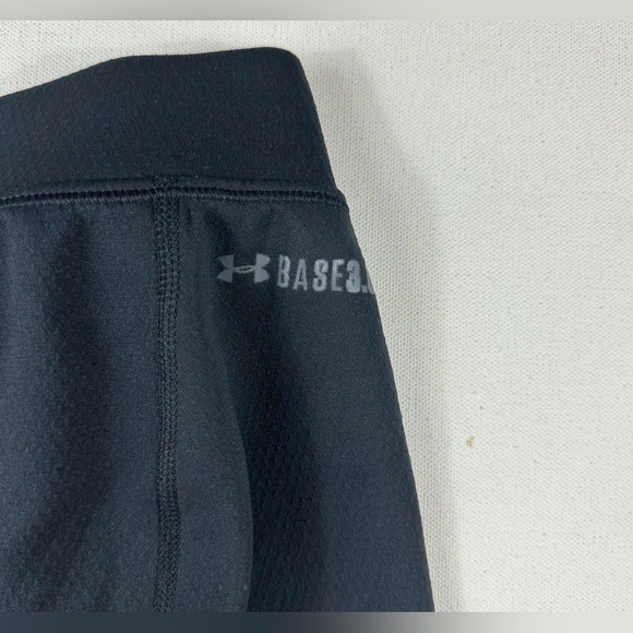 Under Armour 1343246 UA ColdGear Base 3.0 Men's BaseLayer Leggings black NWT NEW - Picture 6 of 13